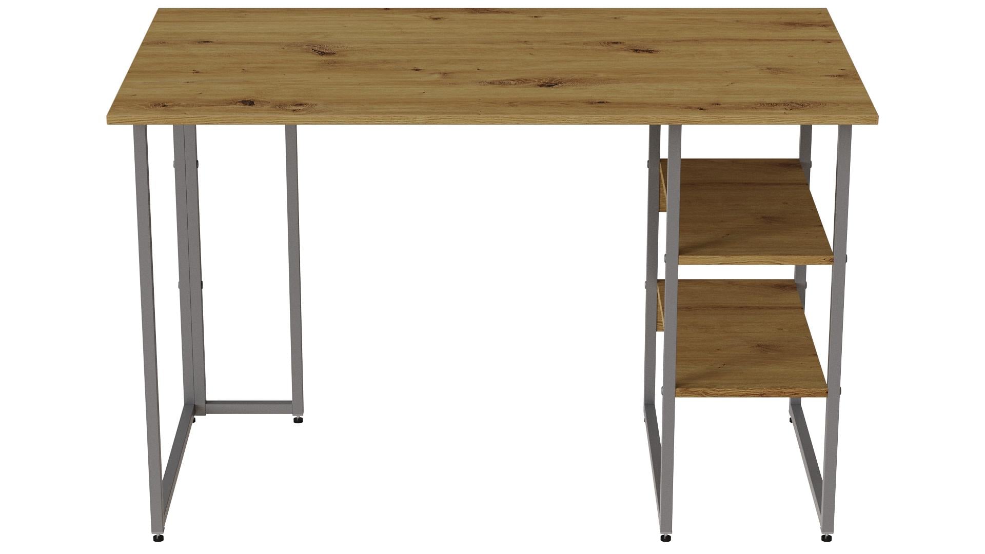 Комп'ютерний стіл Ferrum-decor Кевін ДСП 16 мм 75x140x60 см Сірий/Дуб Артизан (FRD-107230) Комп'ютерний стіл Ferrum-decor Кевін ДСП 16 мм 75x140x60 см Сірий/Дуб Артизан (FRD-107230)