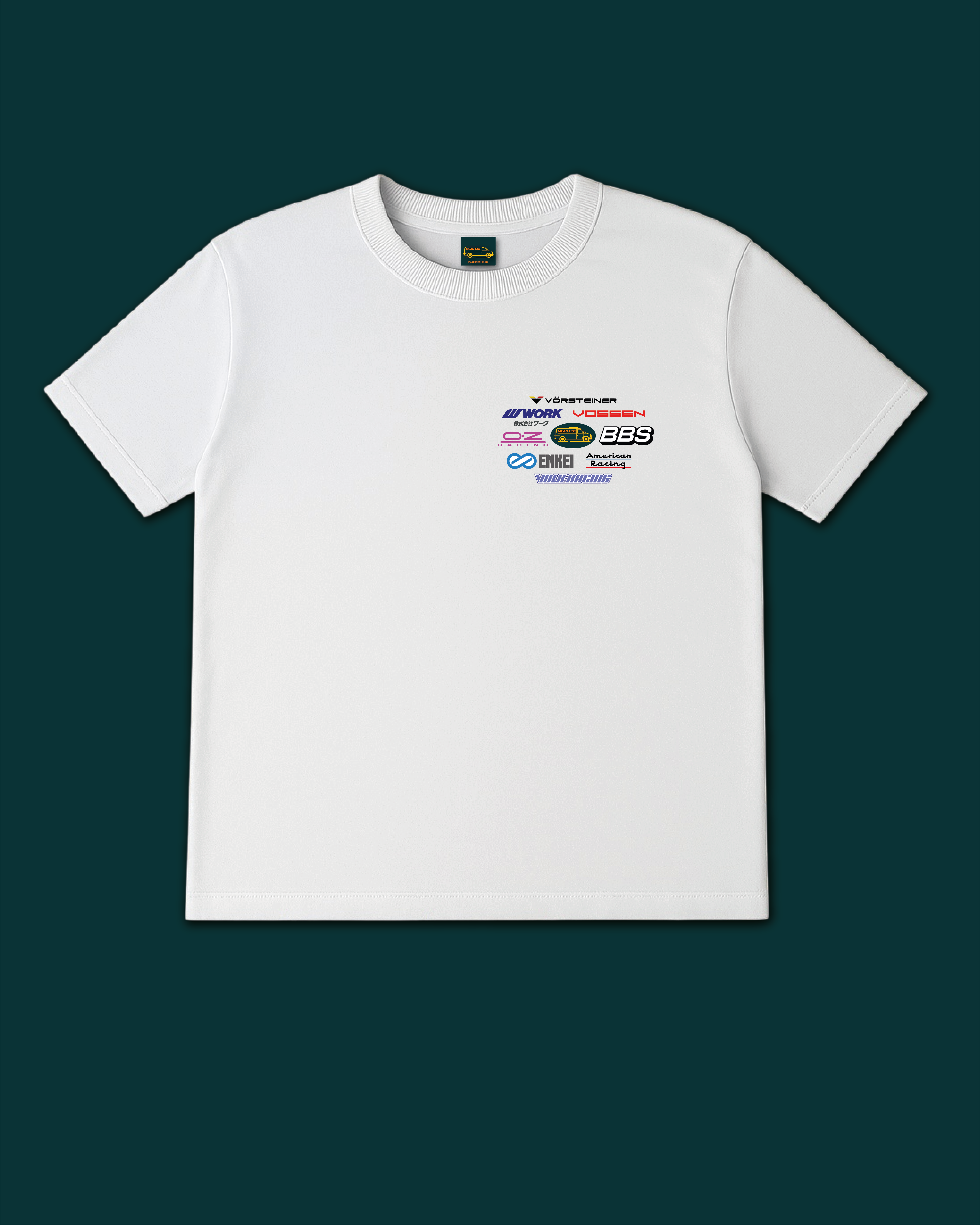 Футболка MEAN LTD Rim Hunter Tee S Белый (MLD0018277) - фото 7