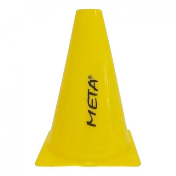 Конус для тренировок Meta Coloured Cone 23 см Желтый (1809101000Y)