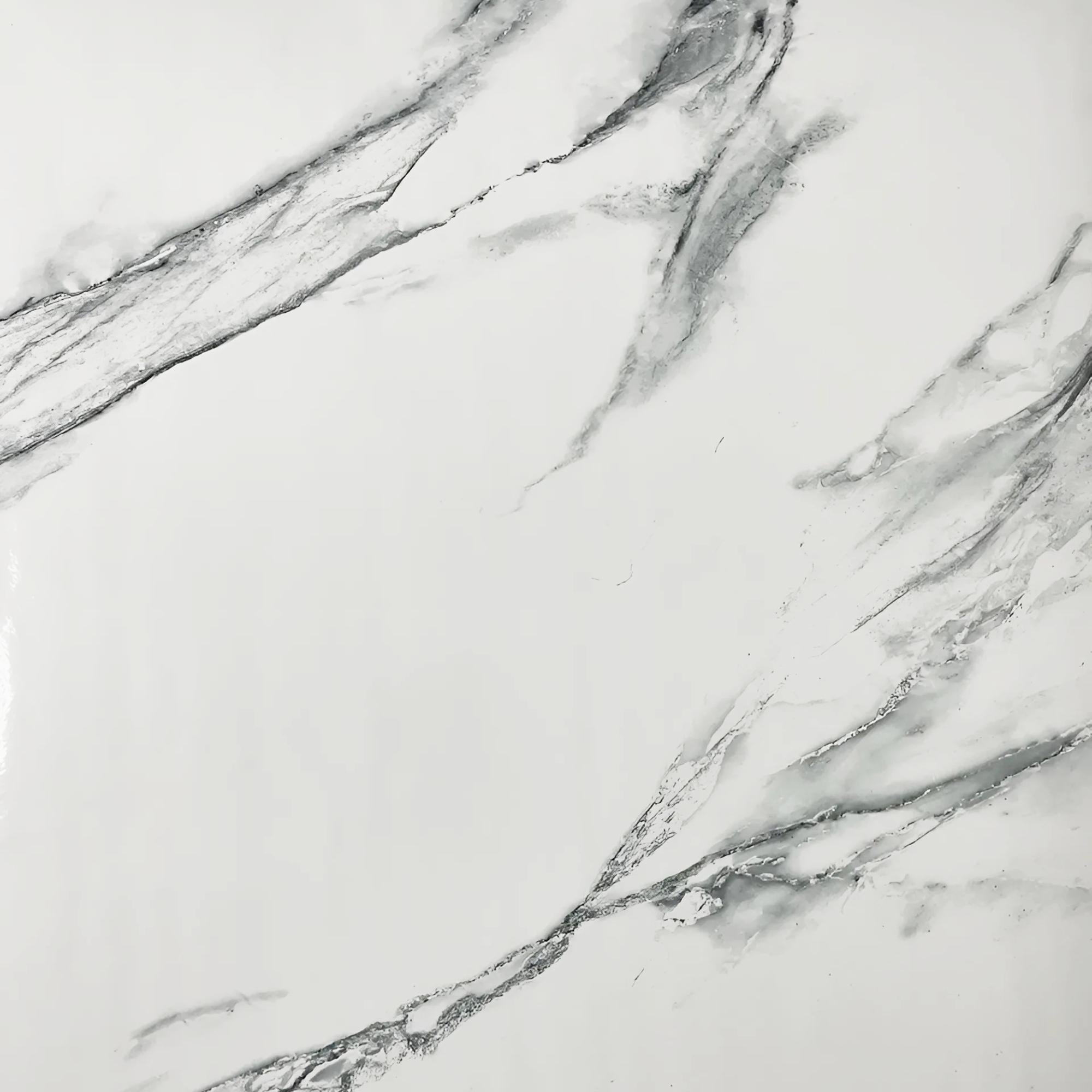 Самоклеющаяся наклейка для кухни 60х500 см Белый мрамор - фото 2 Самоклеющаяся наклейка для кухни 60х500 см Белый мрамор - фото 2