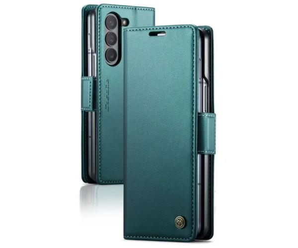 Чехол книжка CaseMe Leather Magnet Case для Samsung Galaxy Fold5 Зеленый