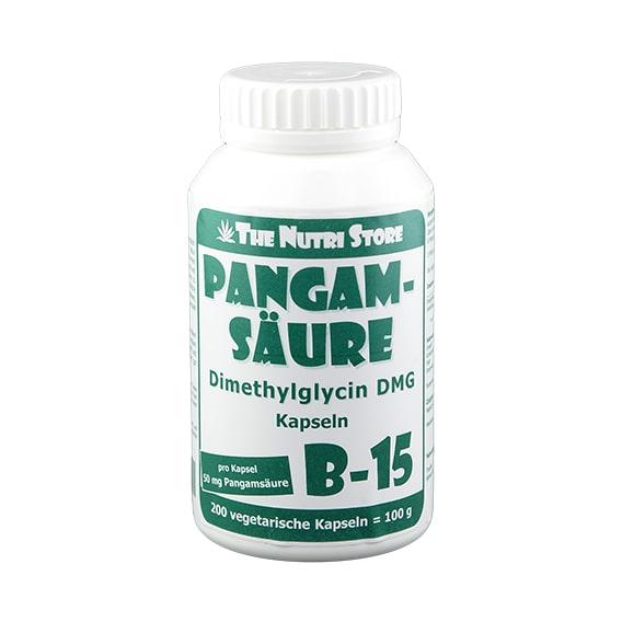 Пангамова кислота The Nutri Store Pangamic Acid B-15 50 мг 200 Veg Caps (ФР-00000028)