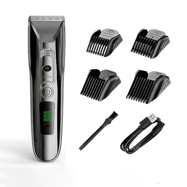 Машинка для стрижки Gemei GM-6061 Pro 4 насадки (970900812) Машинка для стрижки Gemei GM-6061 Pro 4 насадки (970900812)