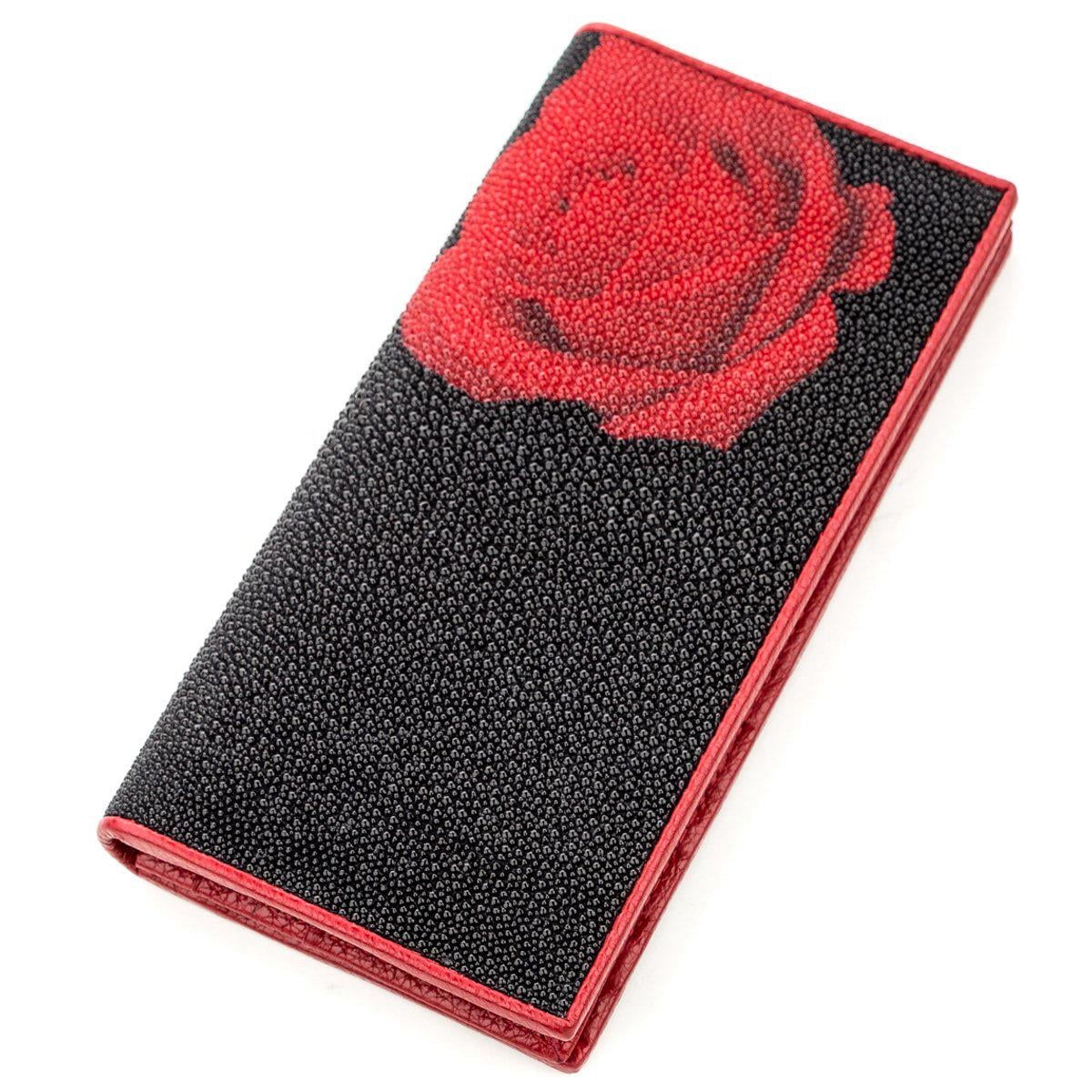 Кошелек женский Stingray leather 18635 кожа Черный