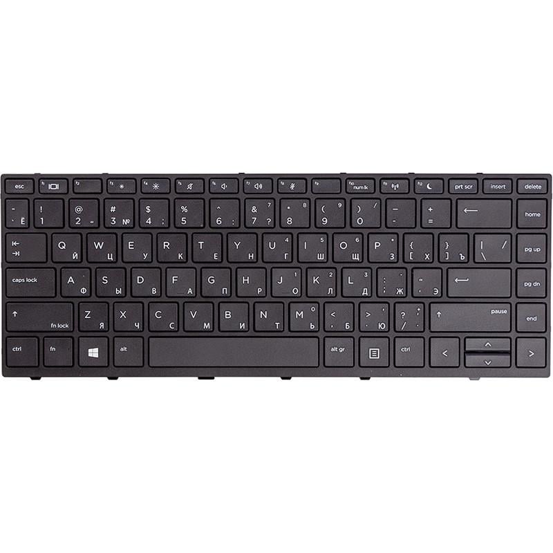 Клавиатура Power для ноутбука HP Probook 430 G5 440 G5 черный фрейм Черный