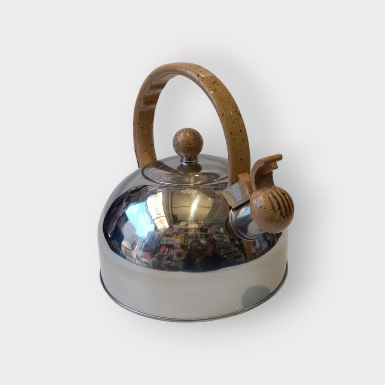 Чайник из нержавейки со свистком Edenberg 2,5 л (EB-326)