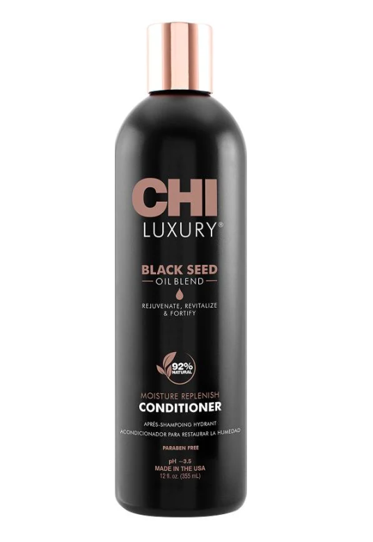 Кондиционер увлажняющий для волос CHI Luxury Black Seed Oil с маслом черного тмина питания и восстановление 355 мл (30172) Кондиционер увлажняющий для волос CHI Luxury Black Seed Oil с маслом черного тмина питания и восстановление 355 мл (30172)
