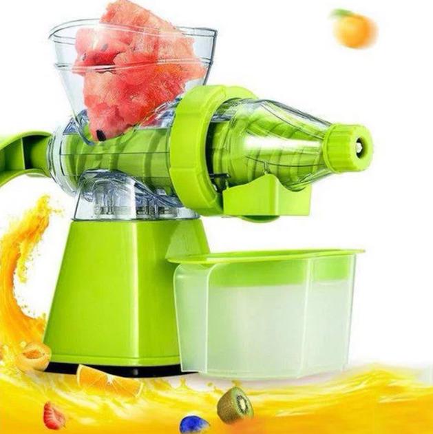 Соковитискач для овочів та фруктів Handy Juicer шнекова з затискачем - фото 2