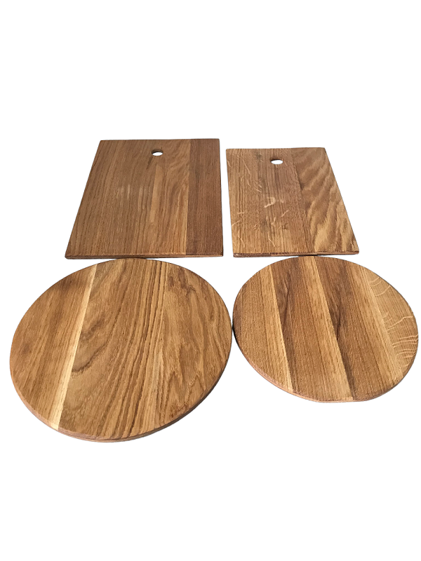 Комплект кухонных дубовых досок 4 шт. (13540282) - фото 5