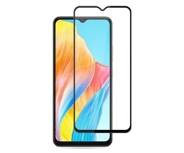 Загартоване захисне скло Full Screen Tempered Glass для Honor X6a, Black