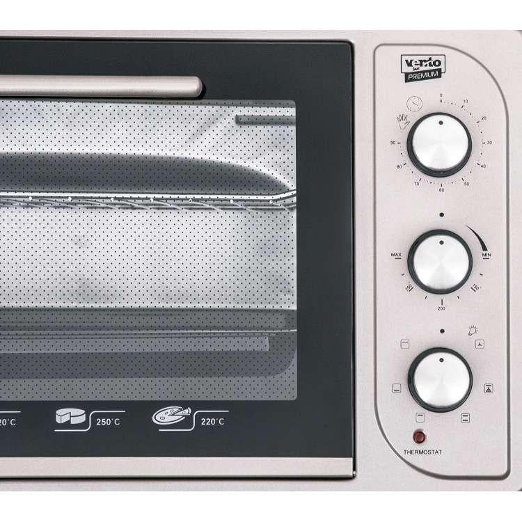 Електропіч Ventolux NIKA 45 BK/X 2G (6040) - фото 2 Електропіч Ventolux NIKA 45 BK/X 2G (6040) - фото 2