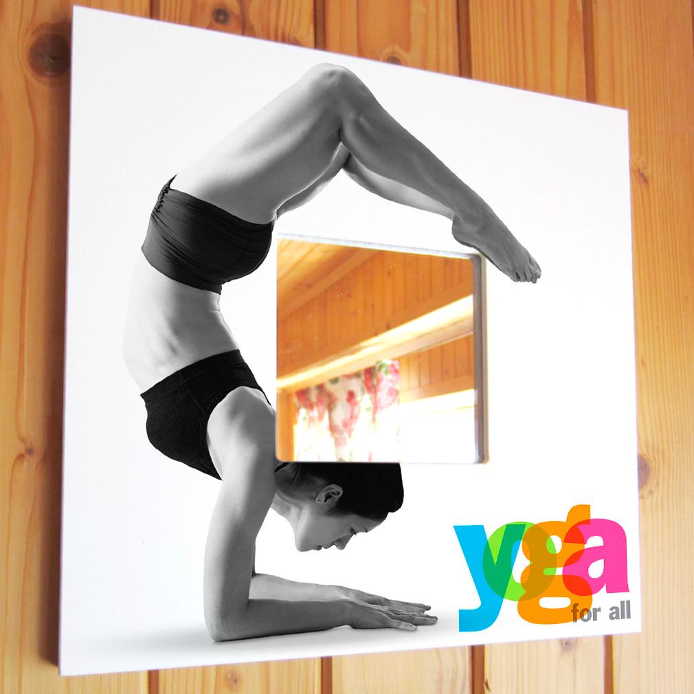 Зеркало декоративное Yoga for all 260х260 мм (M03766)