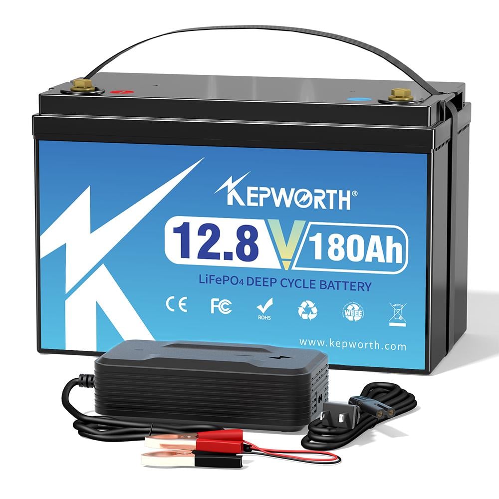 Аккумулятор Kepworth LiFePO4 12V 180Ah 2304W с зарядным устройством BMS (K12180333) - фото 2 Аккумулятор Kepworth LiFePO4 12V 180Ah 2304W с зарядным устройством BMS (K12180333) - фото 2