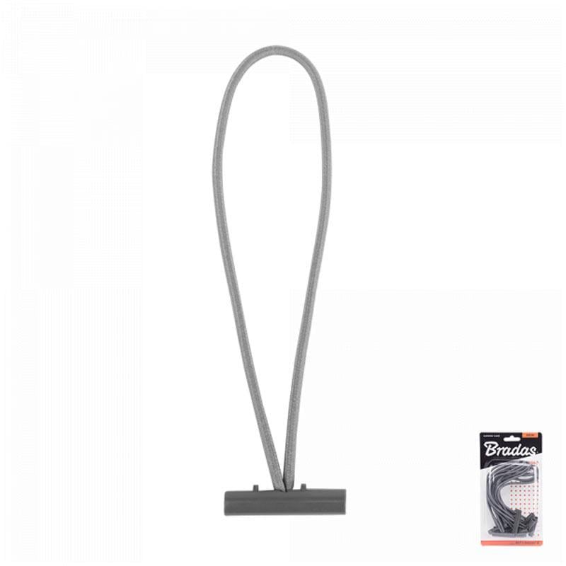Петля эластичная Bradas Bungee Cord T Bar 15 см 10 шт. (BCT1-0415GY-B) Петля эластичная Bradas Bungee Cord T Bar 15 см 10 шт. (BCT1-0415GY-B)