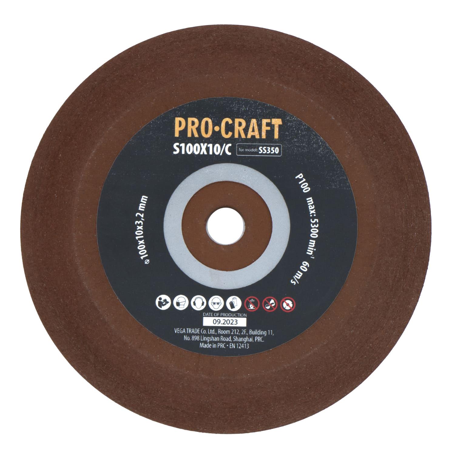 Диск заточный керамический Procraft S100X10/С к SS350 (010010)