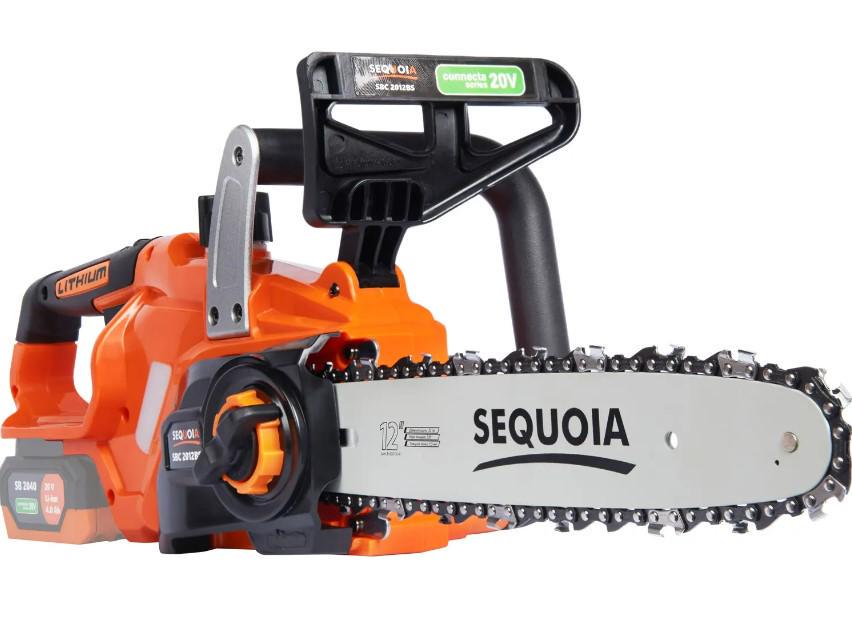 Цепная пила аккумуляторная SEQUOIA без АКБ и ЗУ SBC2012BS (53099) - фото 4 Цепная пила аккумуляторная SEQUOIA без АКБ и ЗУ SBC2012BS (53099) - фото 4