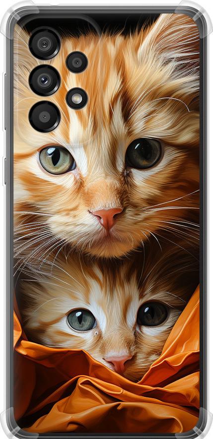 Чехол на Samsung Galaxy A33 5G A336B Котики 2 (5664sp-2584-42517)