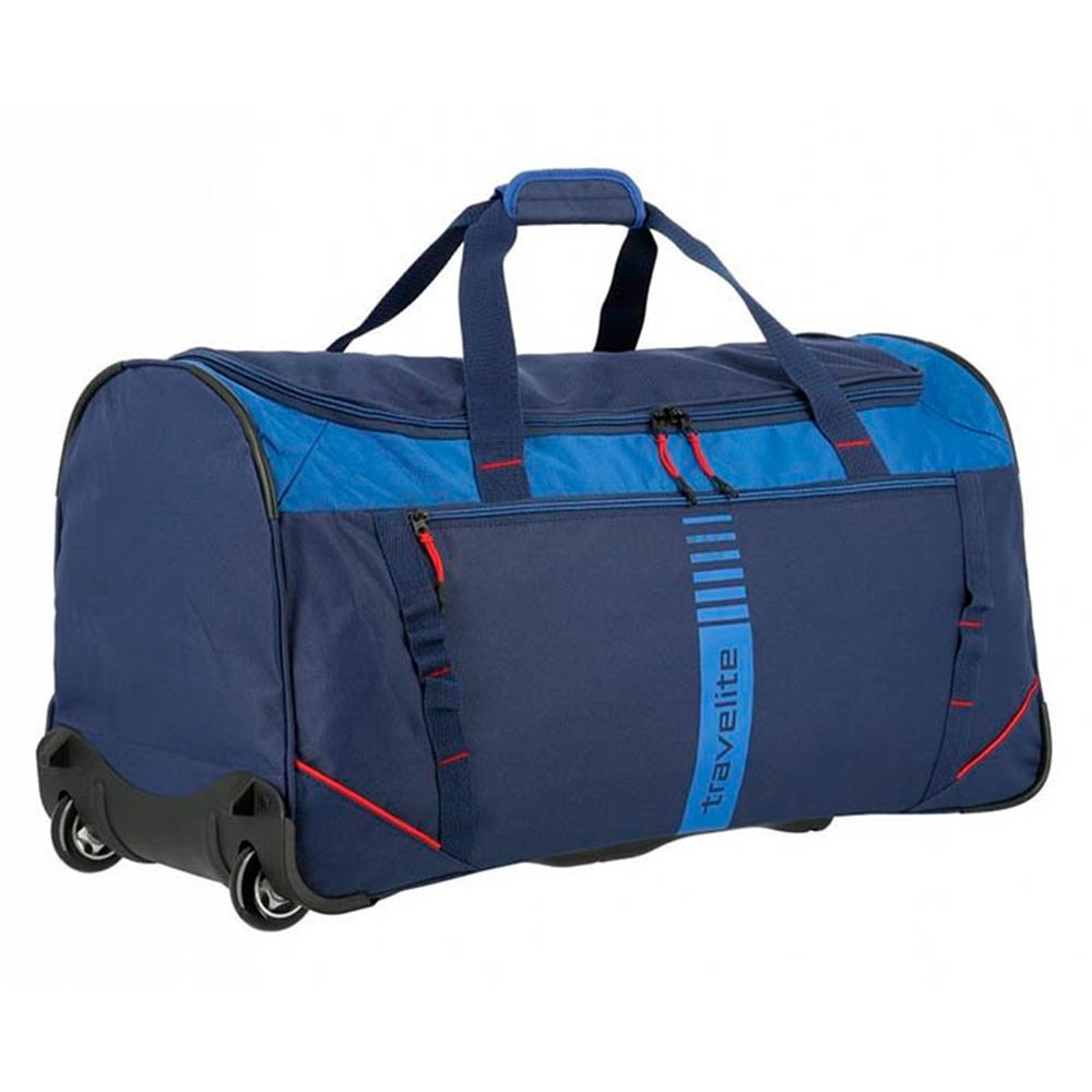 Дорожная сумка Travelite BASICS 2 колеса 86 л Navy (TL096281-20) - фото 6