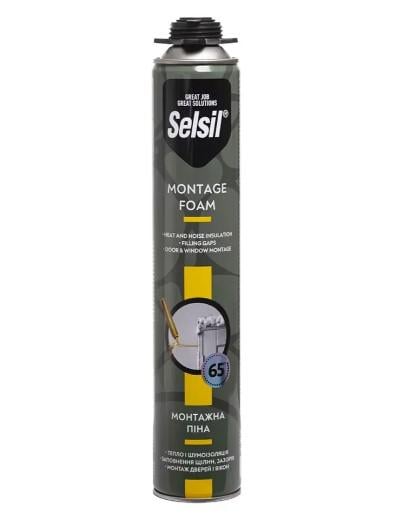 Піна монтажна професійна Selsil SELFOAM 750 мл (000023368)
