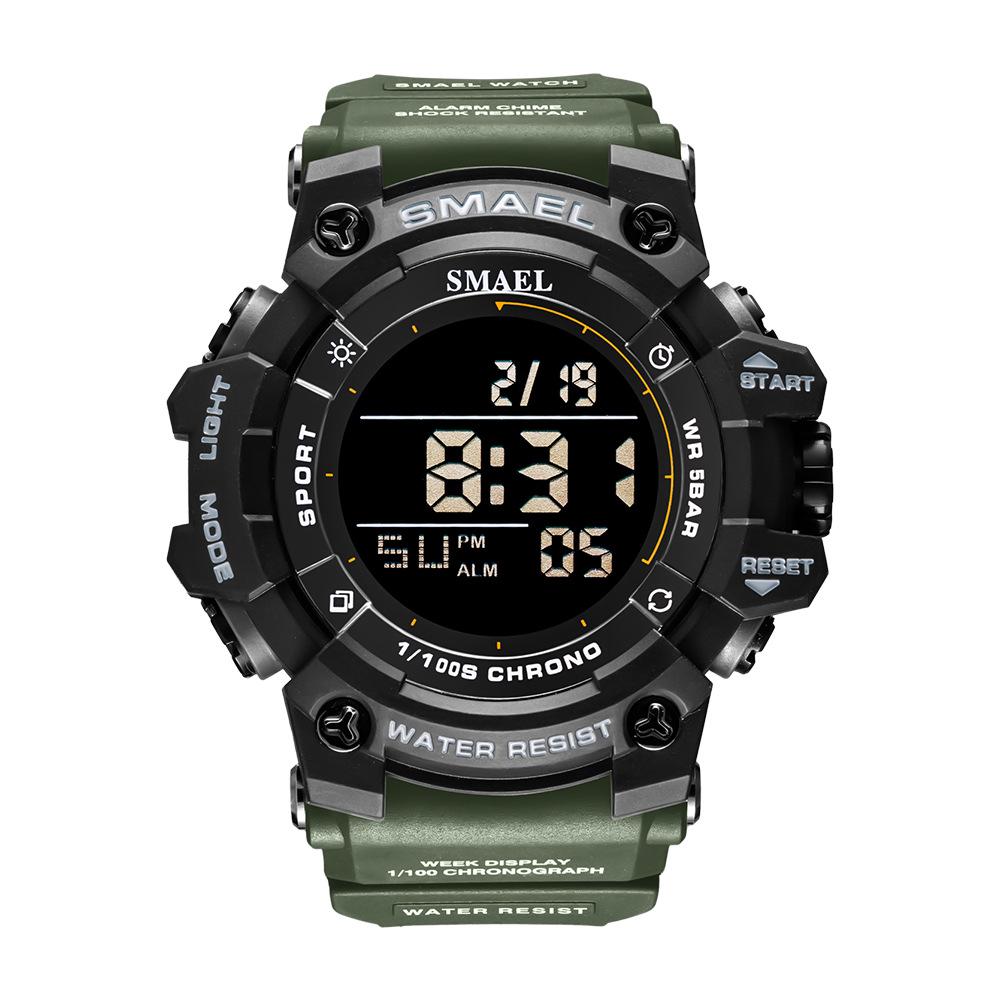 Наручные часы Smael 8046 Оливковый (watch-smael-8046-ag)