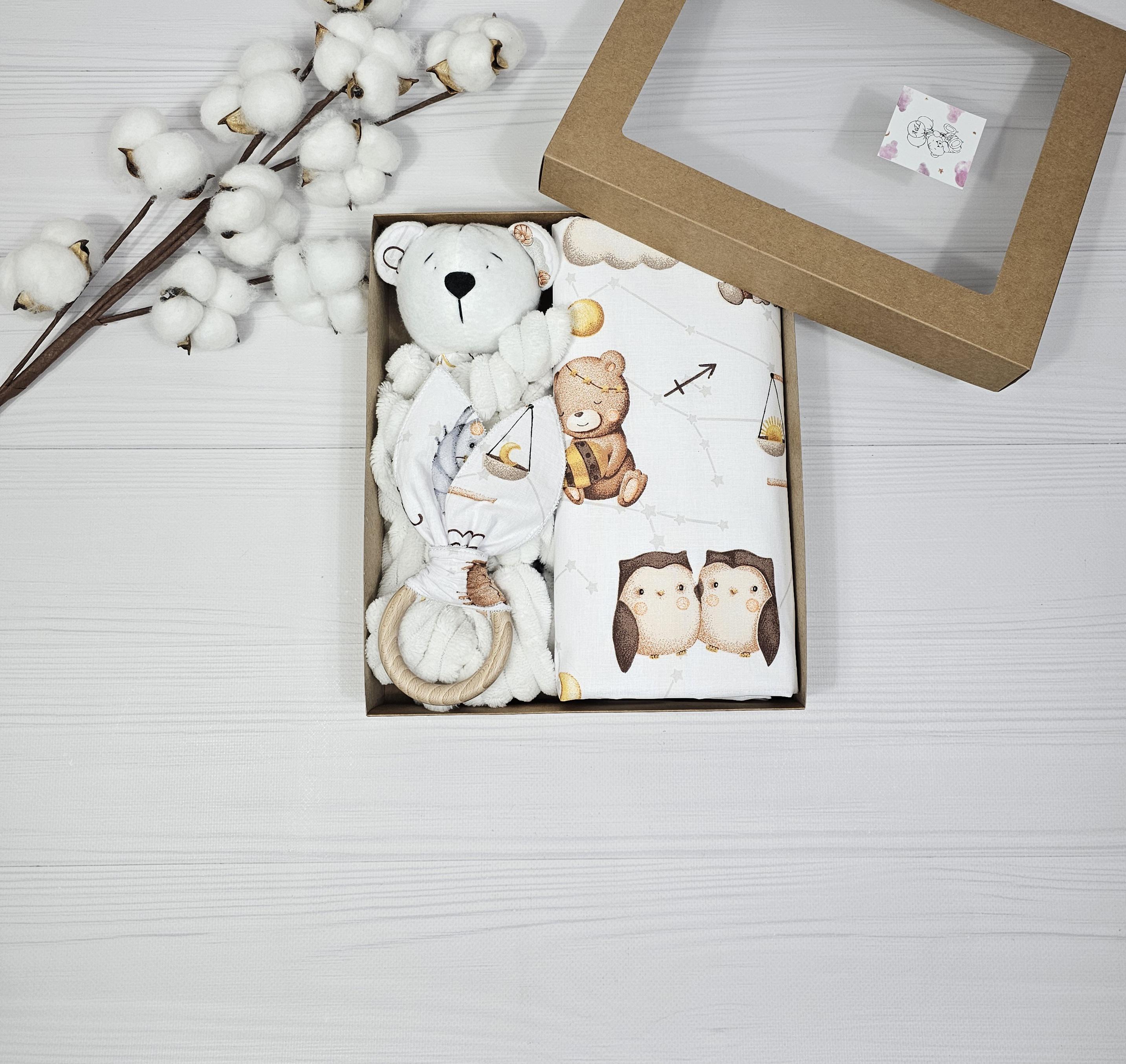 Пеленка с комфортером A.L.Babybox Зодиак Молочный (NA 24320223)