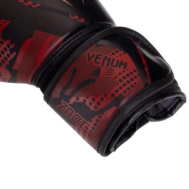 Перчатки боксерские Venum 12 Oz Black/Red (151274) - фото 4