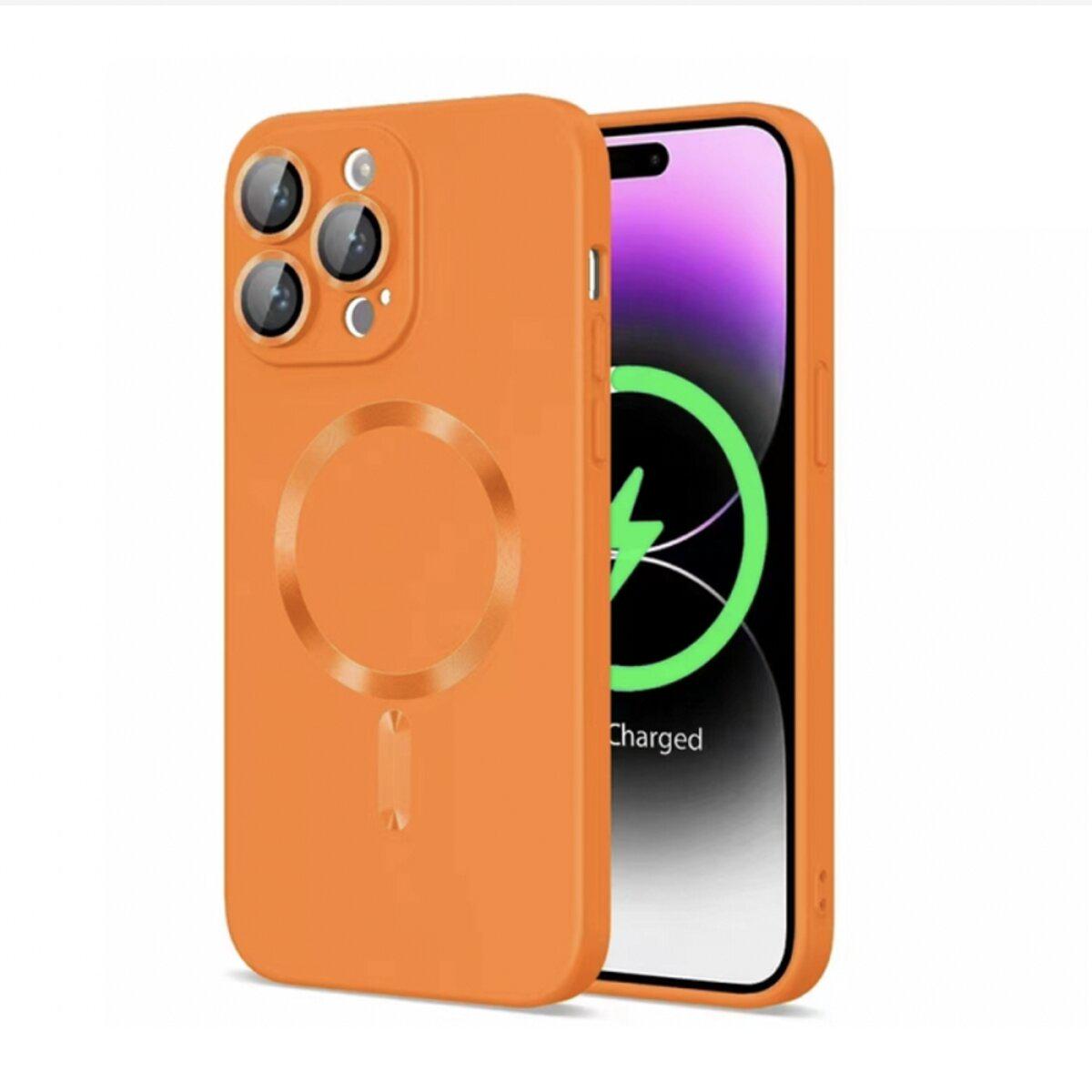 Протиударний чохол для Apple iPhone 13 Pro Max Cosmic Frame MagSafe Color / Orange