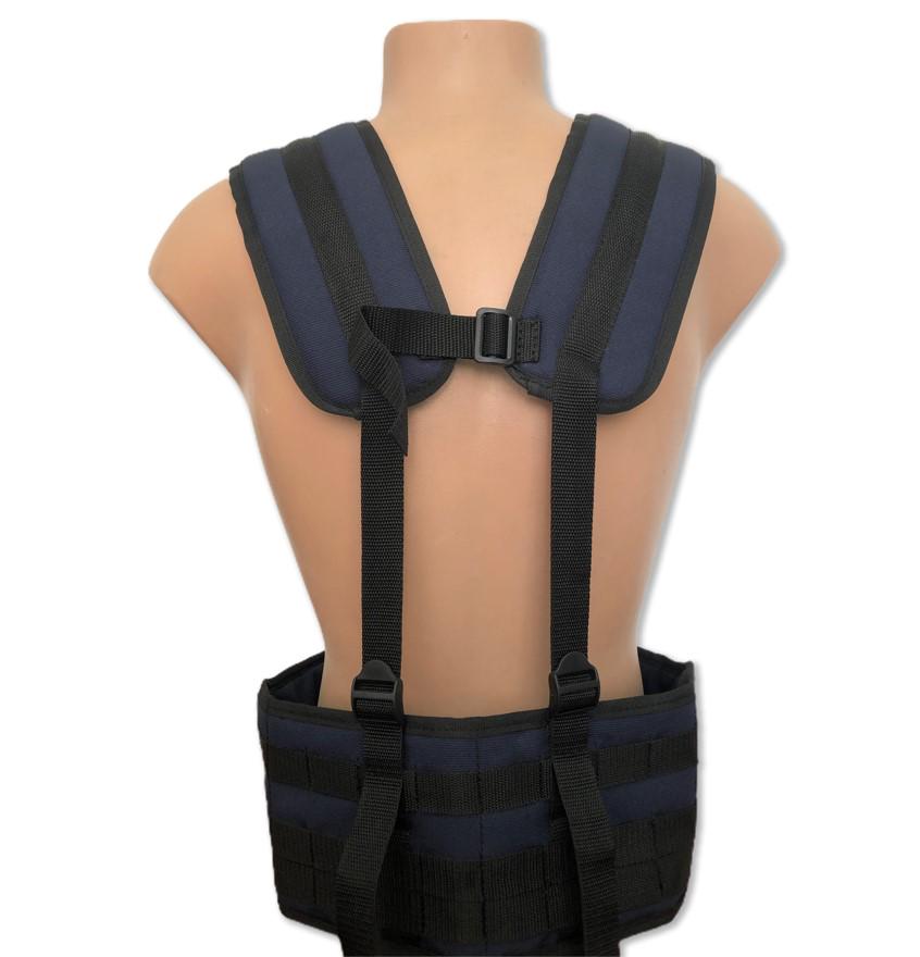 Розгрузка РПС UkrCossacks з плечовими ременями зі стропами Темно-синій - фото 4 Розгрузка РПС UkrCossacks з плечовими ременями зі стропами Темно-синій - фото 4