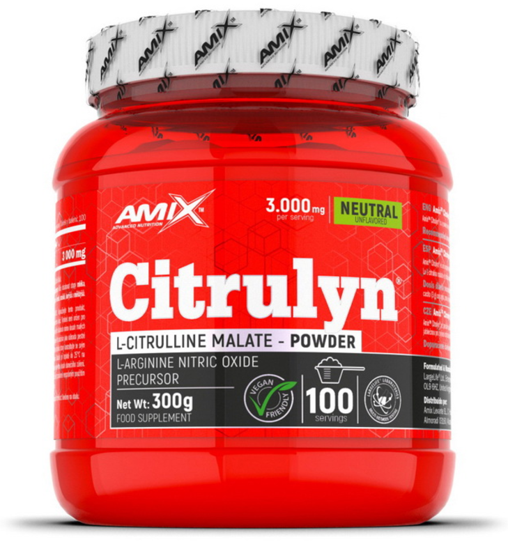 Амінокислота Цитрулін малат Amix CitruLyn 300 г Амінокислота Цитрулін малат Amix CitruLyn 300 г