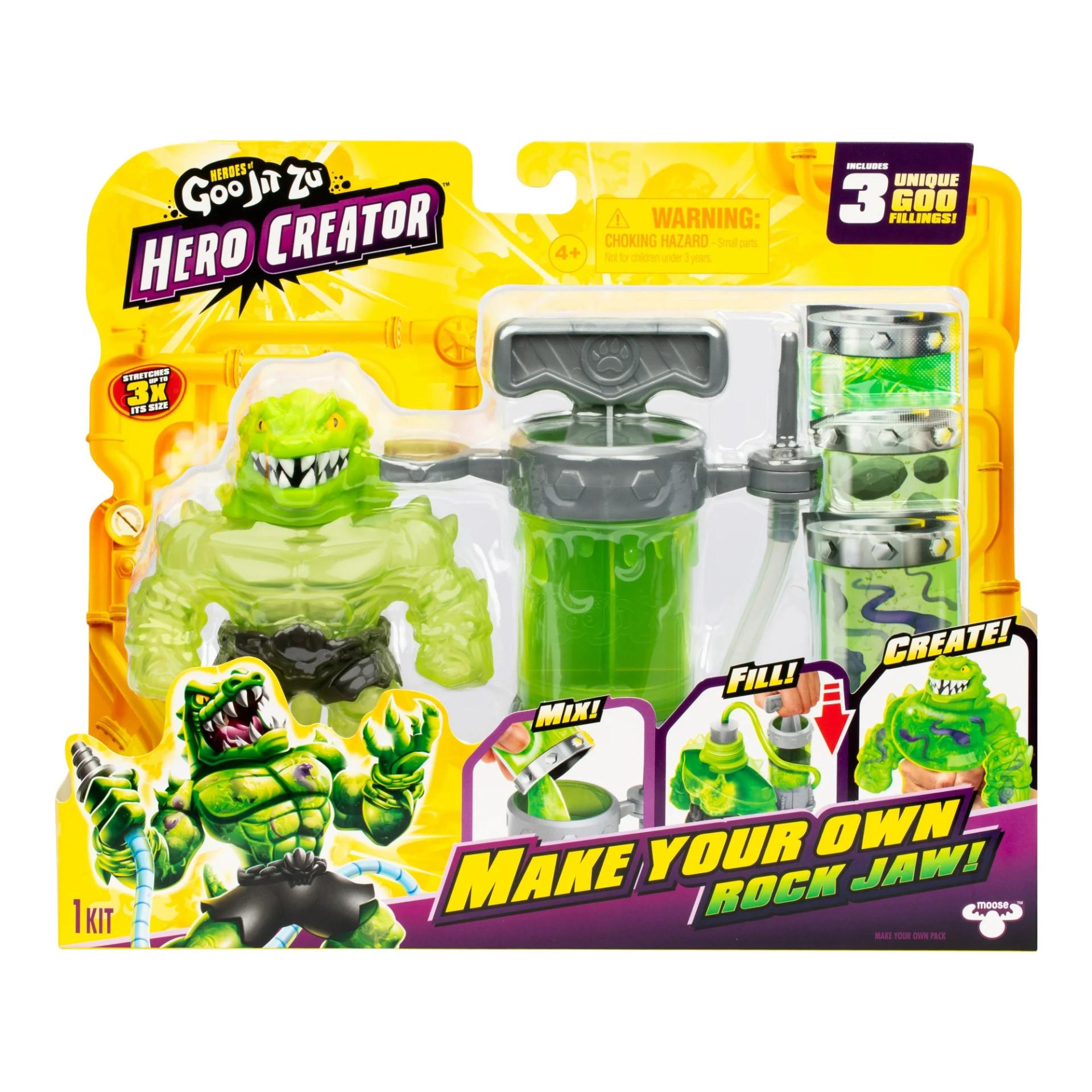 Фігурка тягучка Heroes of Goo JIT Zu Creator Rockjaw - фото 2 Фігурка тягучка Heroes of Goo JIT Zu Creator Rockjaw - фото 2