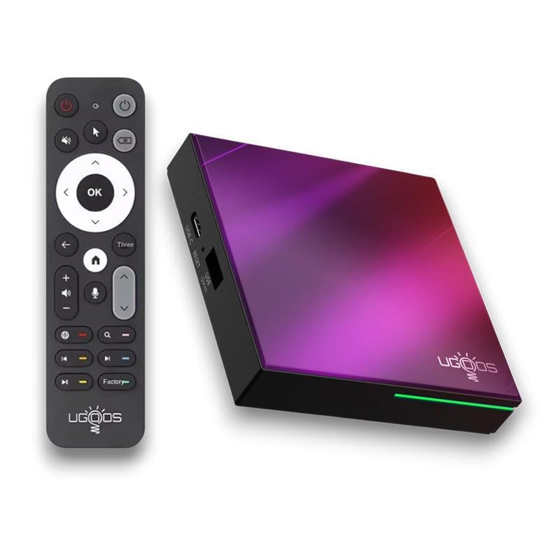 Смарт-приставка ТВ Ugoos SK4 4/64 Гб Smart TV Box Android 14 (598-64)
