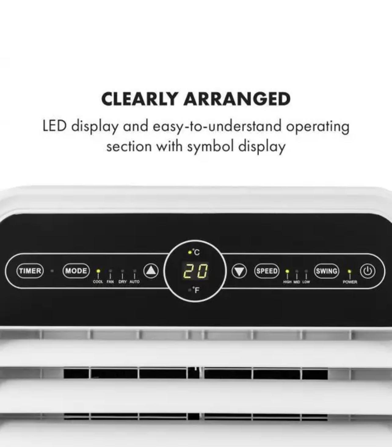 Кондиционер KLARSTEIN Metrobreeze 9 New York City 9000 БТЭ/2,6 к Вт 26 44 м2 (10028190) - фото 4 Кондиционер KLARSTEIN Metrobreeze 9 New York City 9000 БТЭ/2,6 к Вт 26 44 м2 (10028190) - фото 4