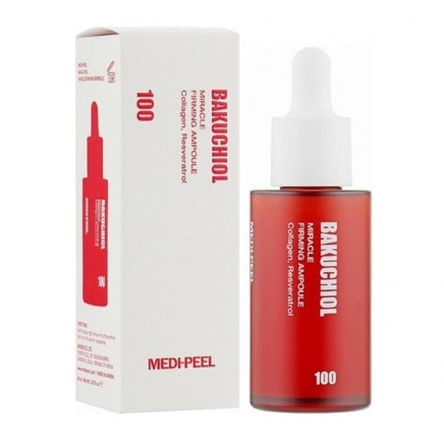 Сироватка для обличчя з екстрактом бакучіола MEDI-PEEL Bakuchiol Miracle Firming Ampoule 30мл (8809409347547)