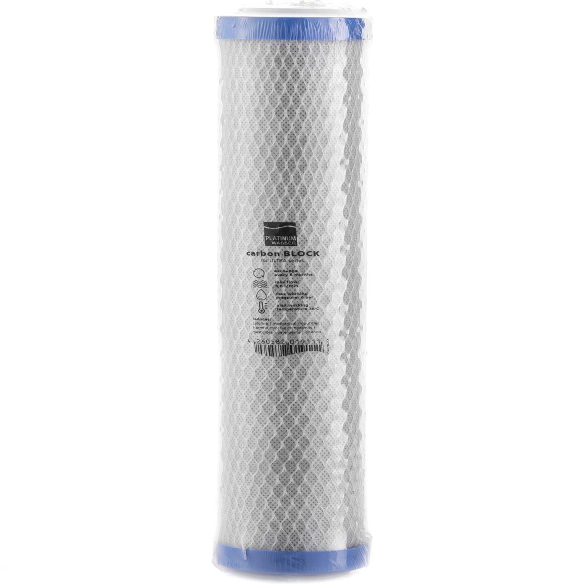 Картридж из брикетированного угля Platinum Wasser CB Carbon BLOCK (2493)