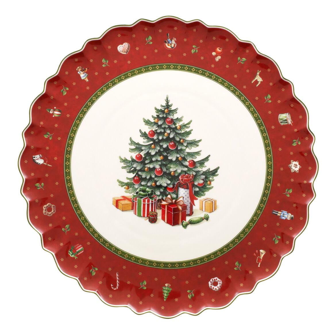 Блюдо сервировочное Villeroy & Boch Toy's Delight новогоднее новогоднее 33 см (1485852200)