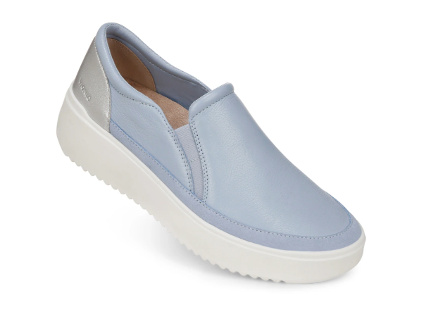 Слипоны кожаные Vionic Kearny р. 36 23 см Голубой (2542663673)