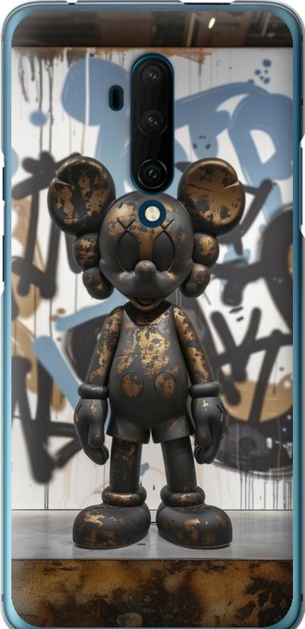 Чехол на OnePlus 7T Pro Bronze kaws v2 (6098u-1810-42517)