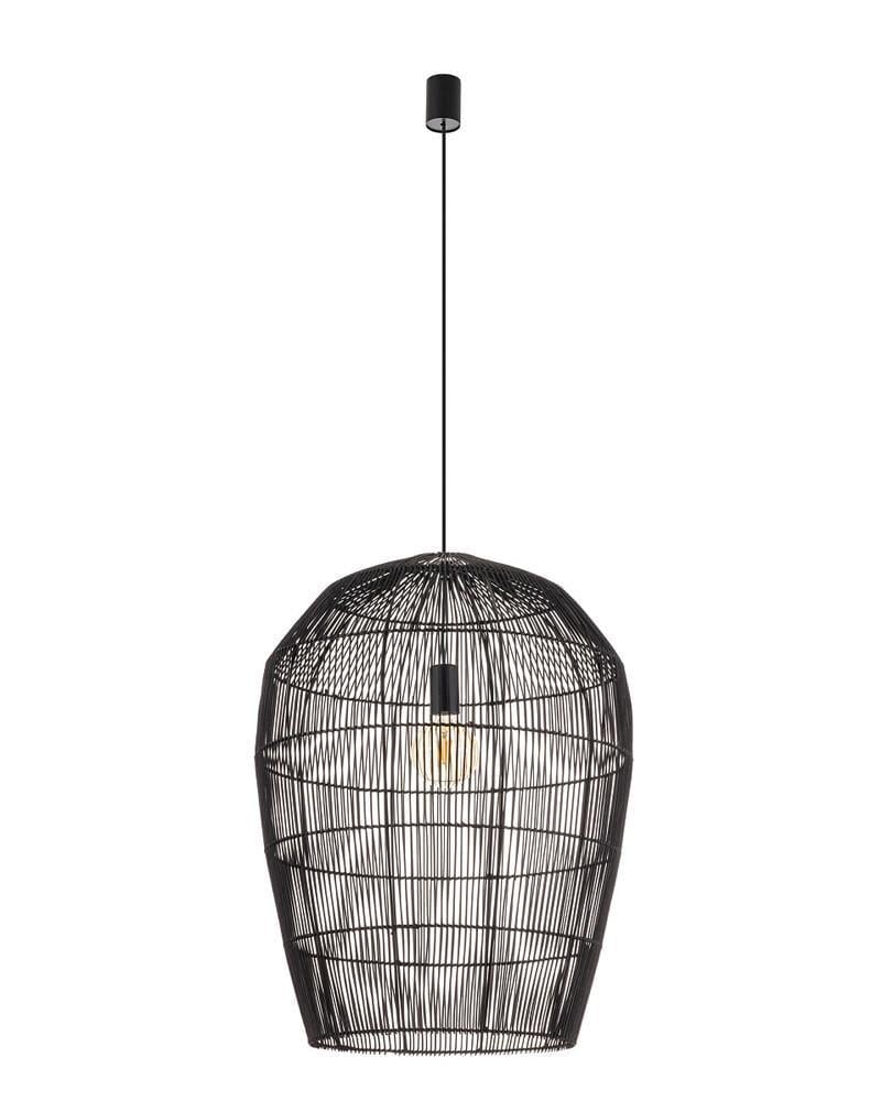 Підвісний світильник Nowodvorski 11168 Haiti L E27 1x25W IP20 Bl (15414918)