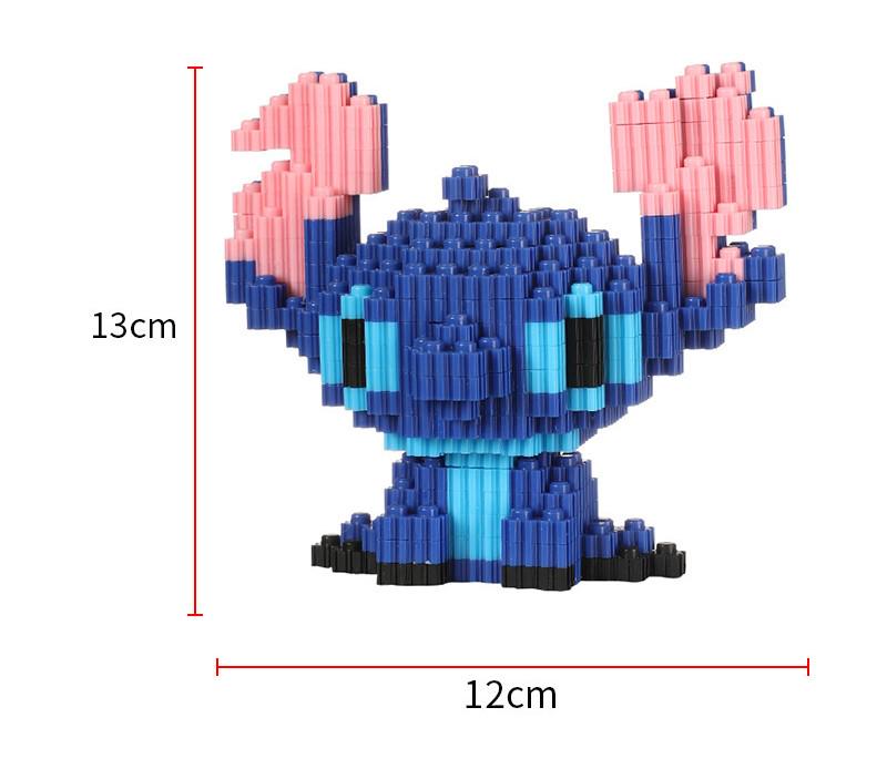 Конструктор по міні-блокам Стіч Синій (8888574) - фото 2