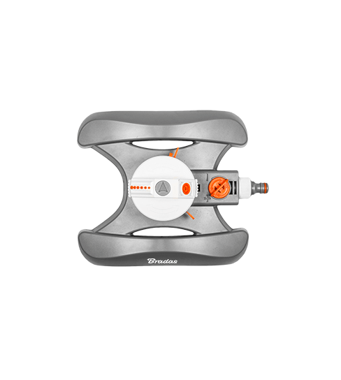 Ороситель вращающийся Bradas Line 2-х режимный с зубчатой передачей White (21371)