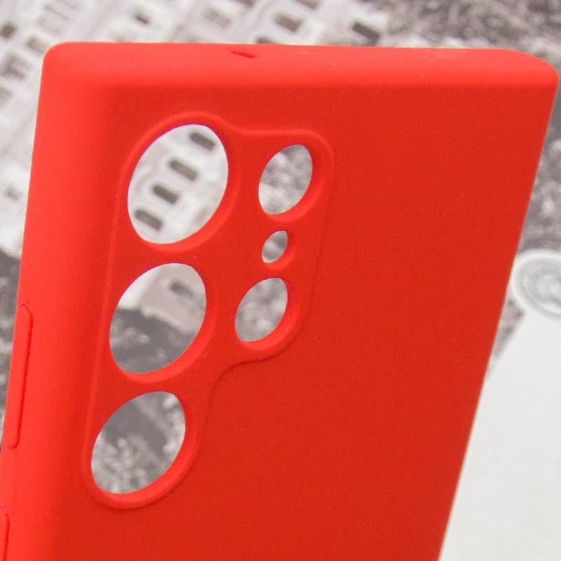 Протиударний Чохол Silicone Cover Lakshmi Full Camera (AAA) для Samsung Galaxy S23 Ultra Червоний / Red - фото 6