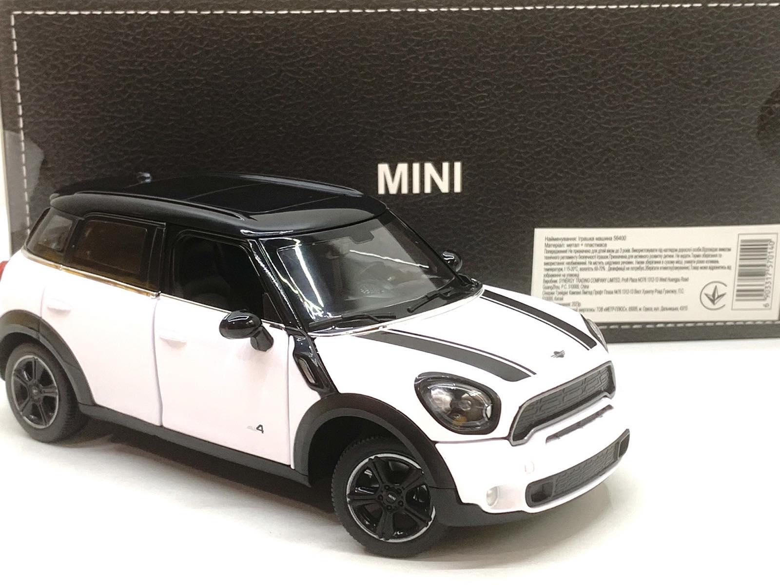 Машина Rastar Mini Cooper 1:24 Белый (56400) - фото 9