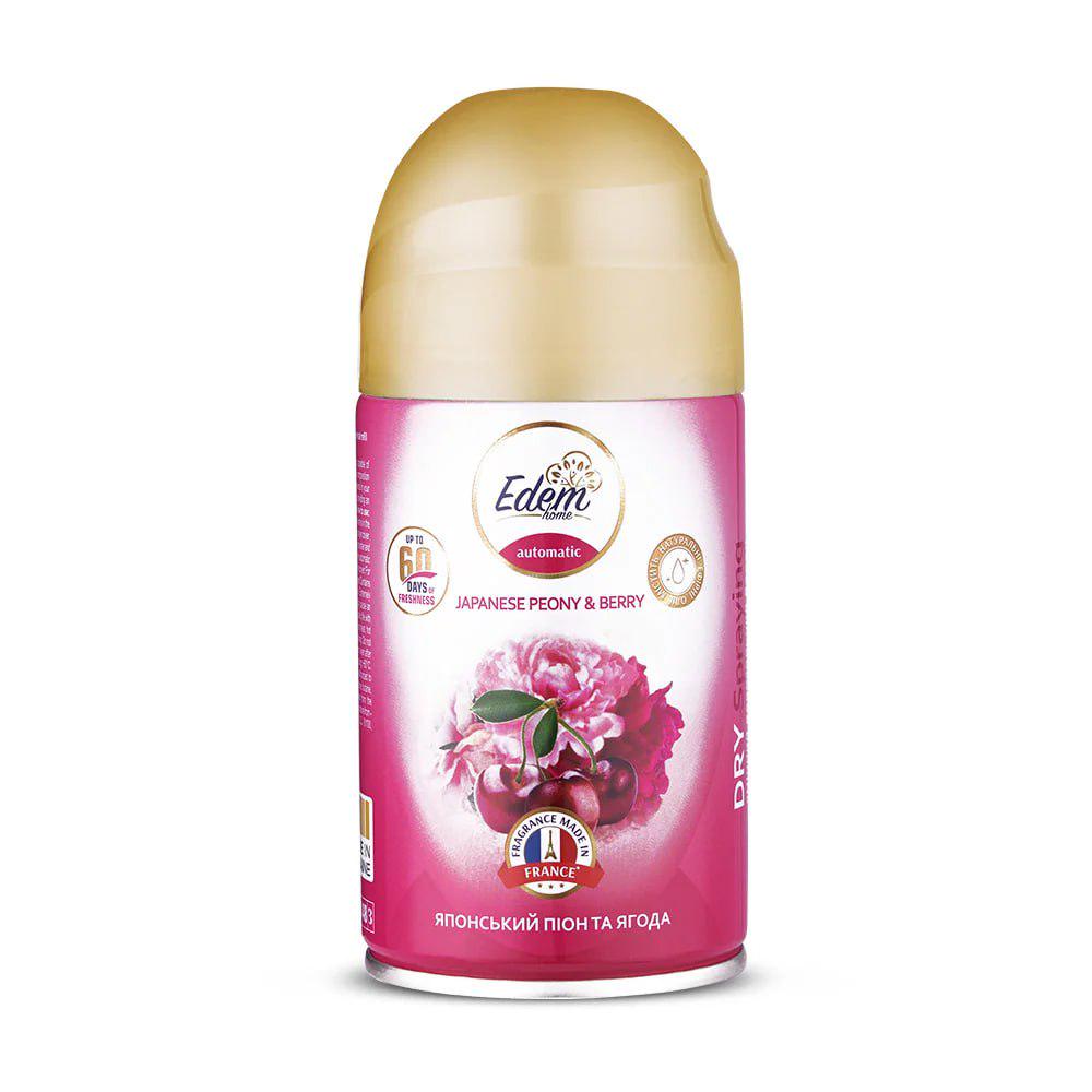 Балон змінний до автоматичного освіжувача Edem home Піон та ягода 260 мл (EH820625)
