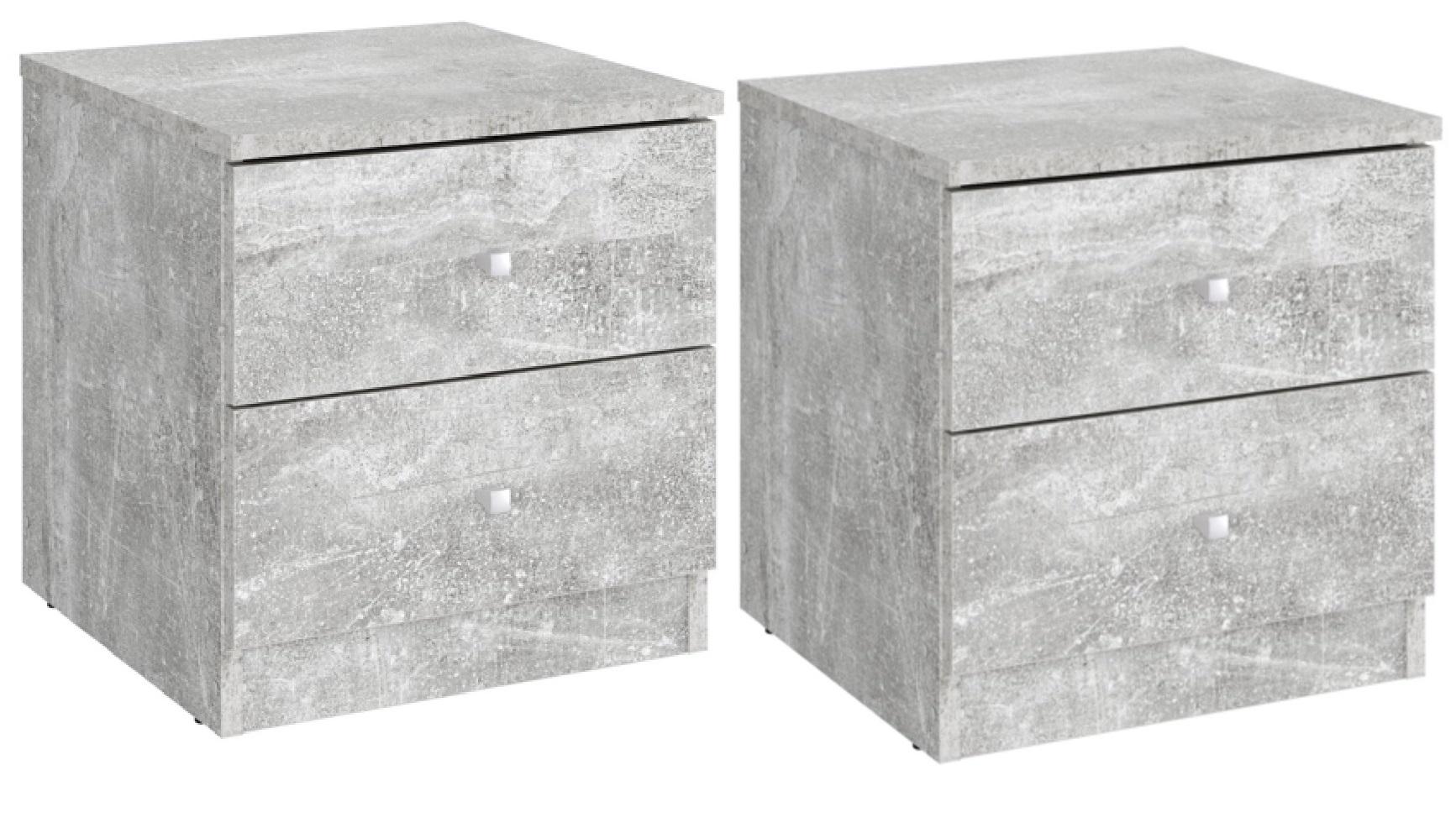 Тумба приліжкова комплект 2 шт. Компаніт ПКТ-5 Ательє світлий (26653860)