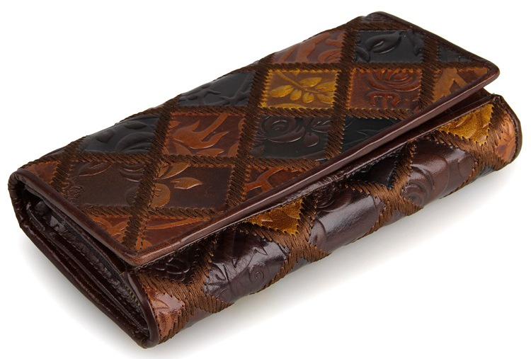 Кошелек женский Vintage 14351 Коричневый