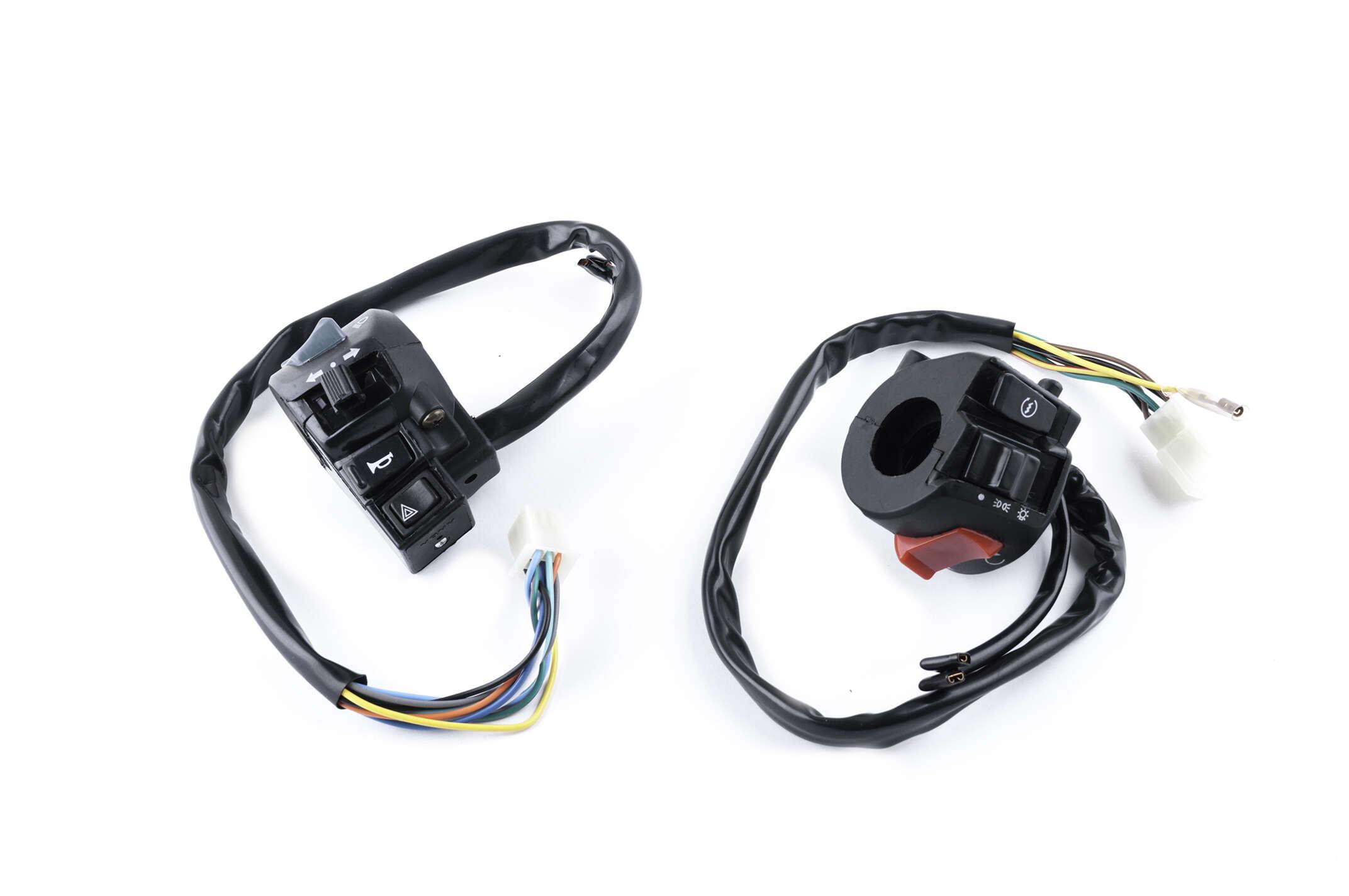 Блок кнопок руля XVP для 4T CH250 2 шт. Черный (B-206)