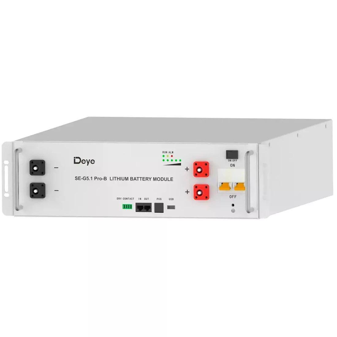 Аккумулятор Deye SE-G5.1Pro-B UPS LiFePO4 51,2V 100Ah 5120 Wh