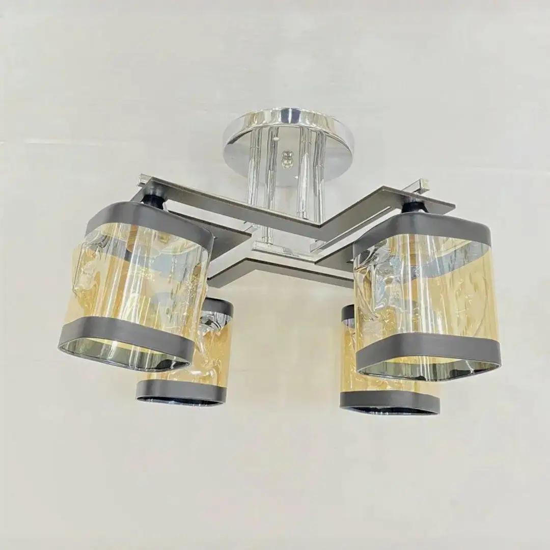 Люстра стельова Valeso 91161/4 на 4 плафони Хром (28685865)