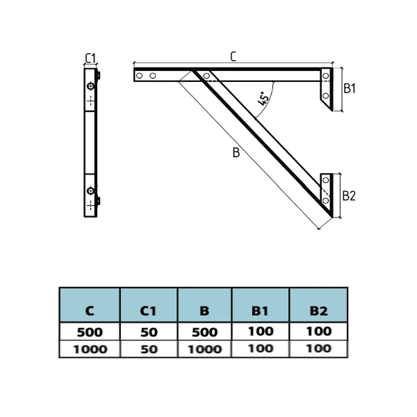 Кронштейн 500 (26441912) - фото 2 Кронштейн 500 (26441912) - фото 2