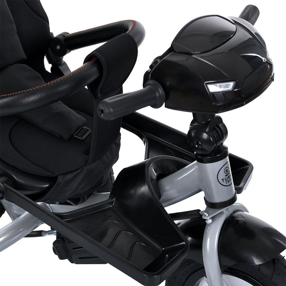 Детский велосипед трехколесный Turbo Trike MT 1007 резиновые колеса Черный (400947170) - фото 8 Детский велосипед трехколесный Turbo Trike MT 1007 резиновые колеса Черный (400947170) - фото 8